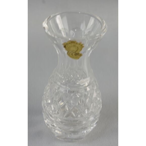 Waterford Crystal Glandore Violet 4" Bud Vase RETIRED - Picture 2 of 8